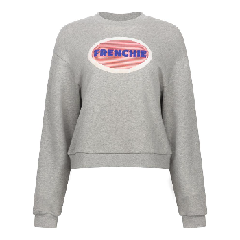 Etre Cecile Frenchie Classic Sweatshirt - Grey Marl 