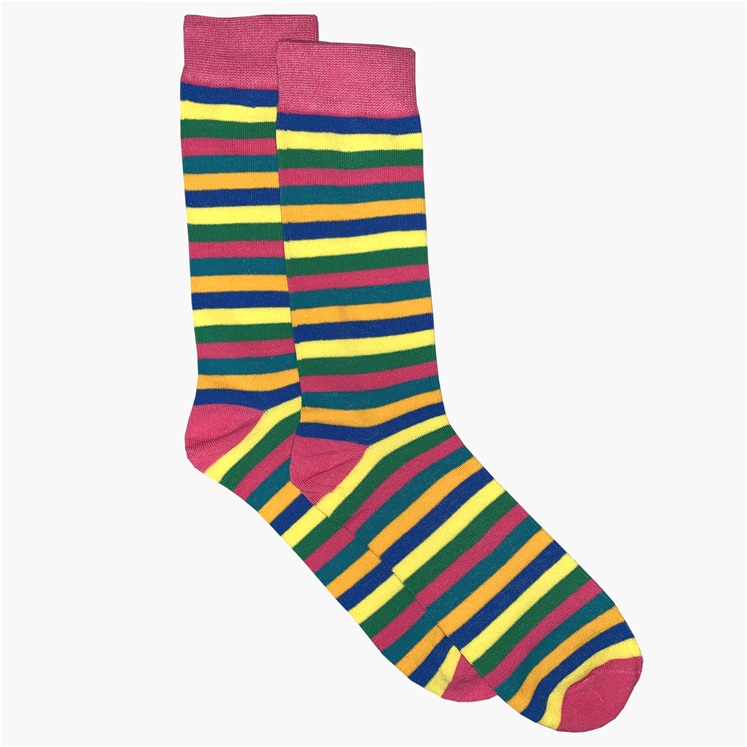 Gresham Blake Multicoloured Stripe Socks