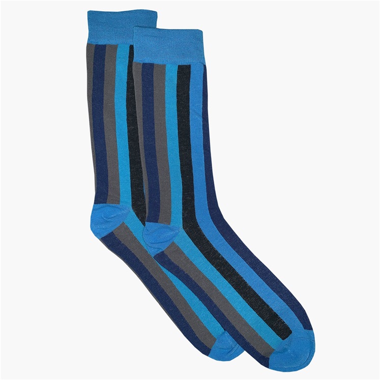 Blue Stripe Socks