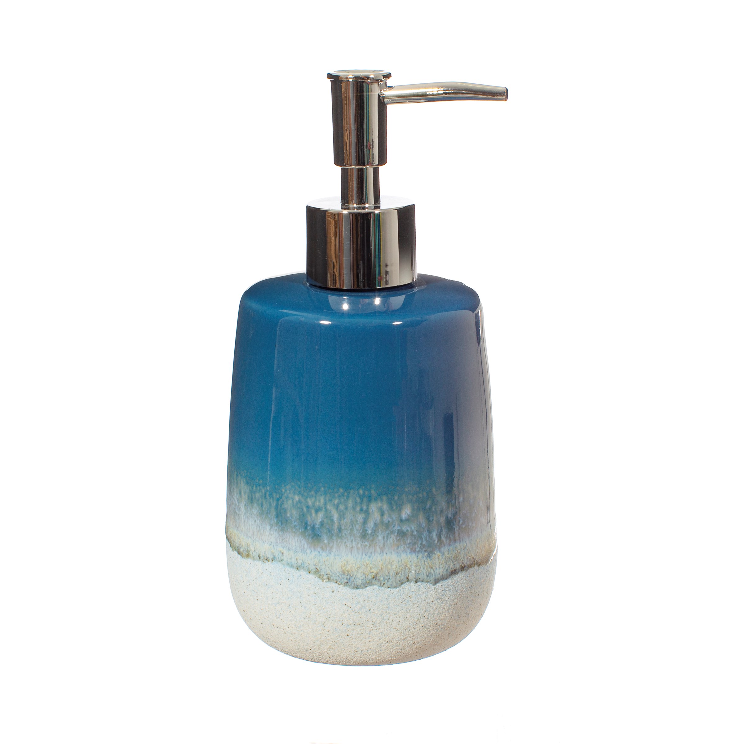 Sass & Belle  Mojave Glaze Blue Soap Dispenser