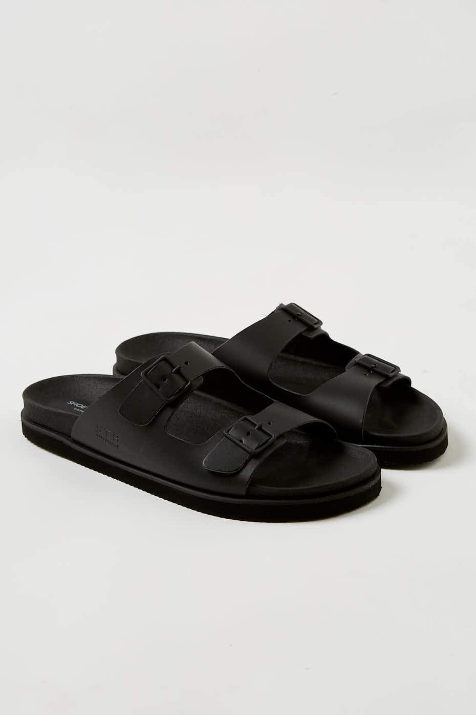 Luma Black Strap Sandal