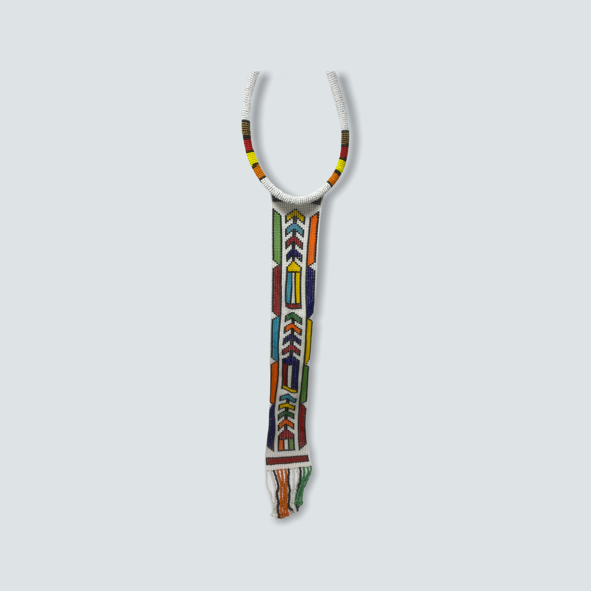 Botanical Boys Ndebele Beaded Necklace Zulu