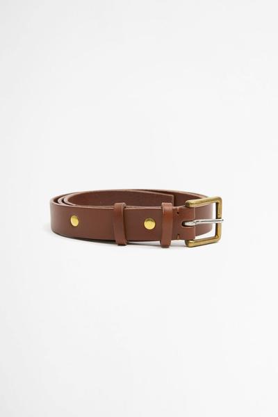 Cowhide Belt Brown