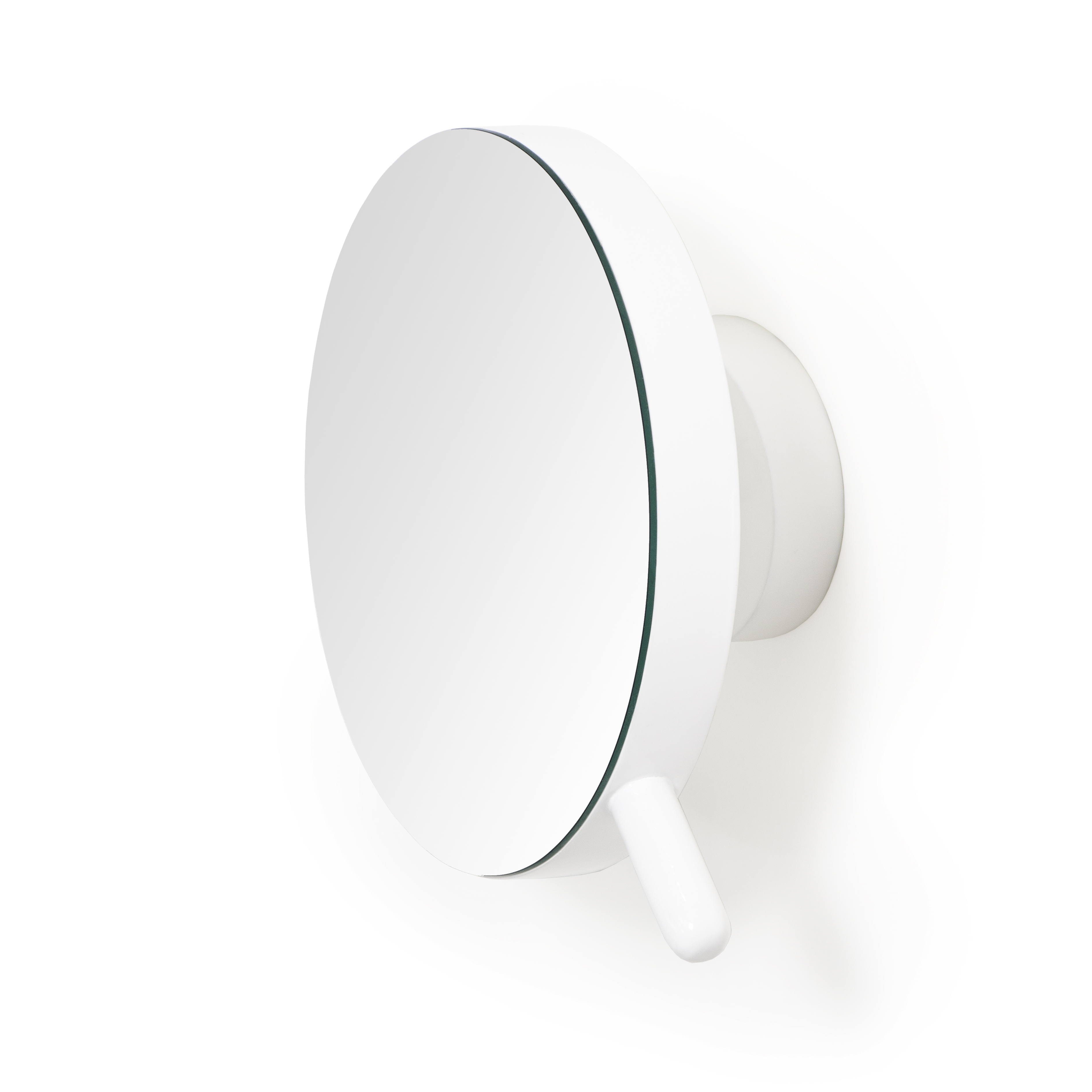 Wireworks Gloss White Magnifying Wall Mirror