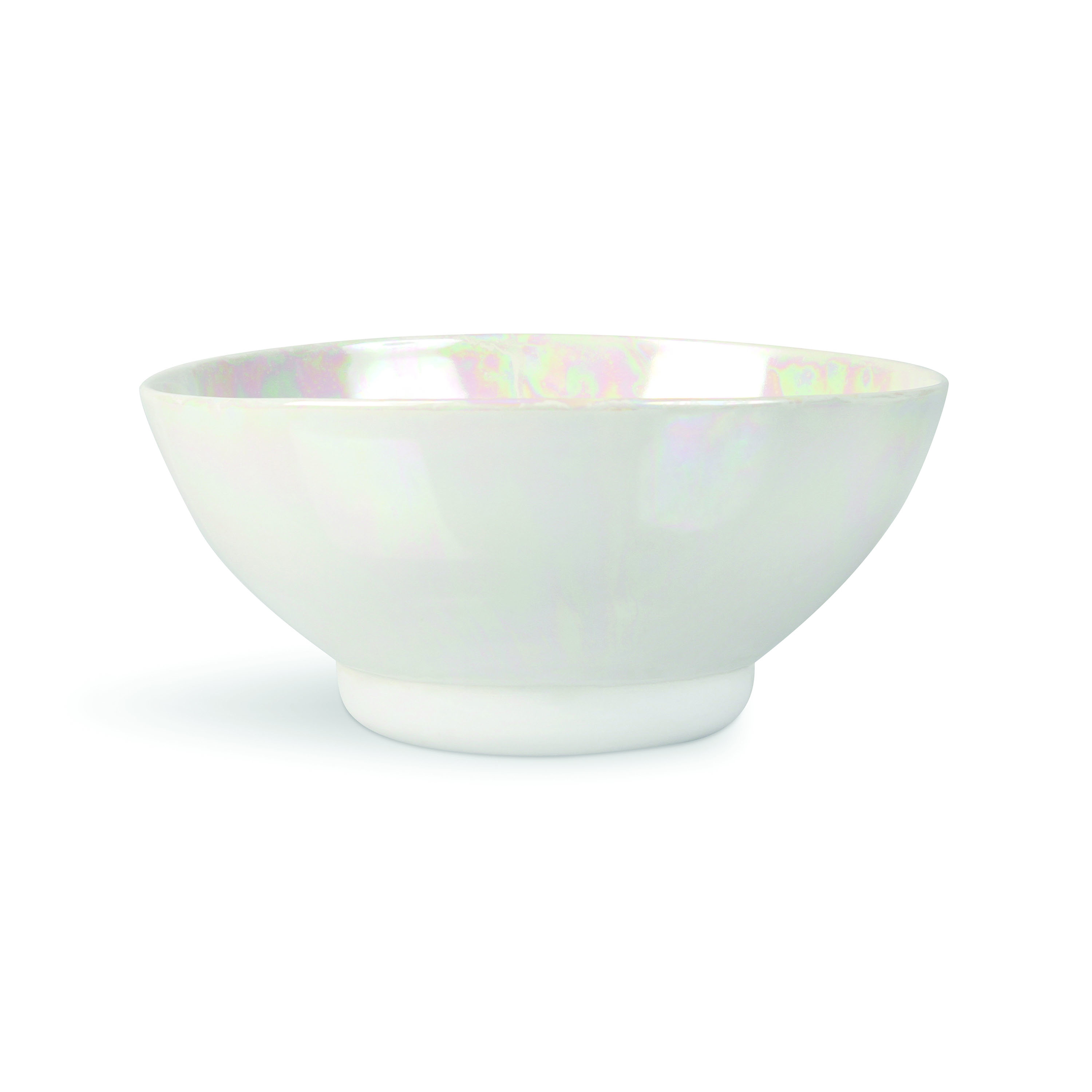 &klevering Sai Porcelain Salad Bowl in Pearl 0.8 L