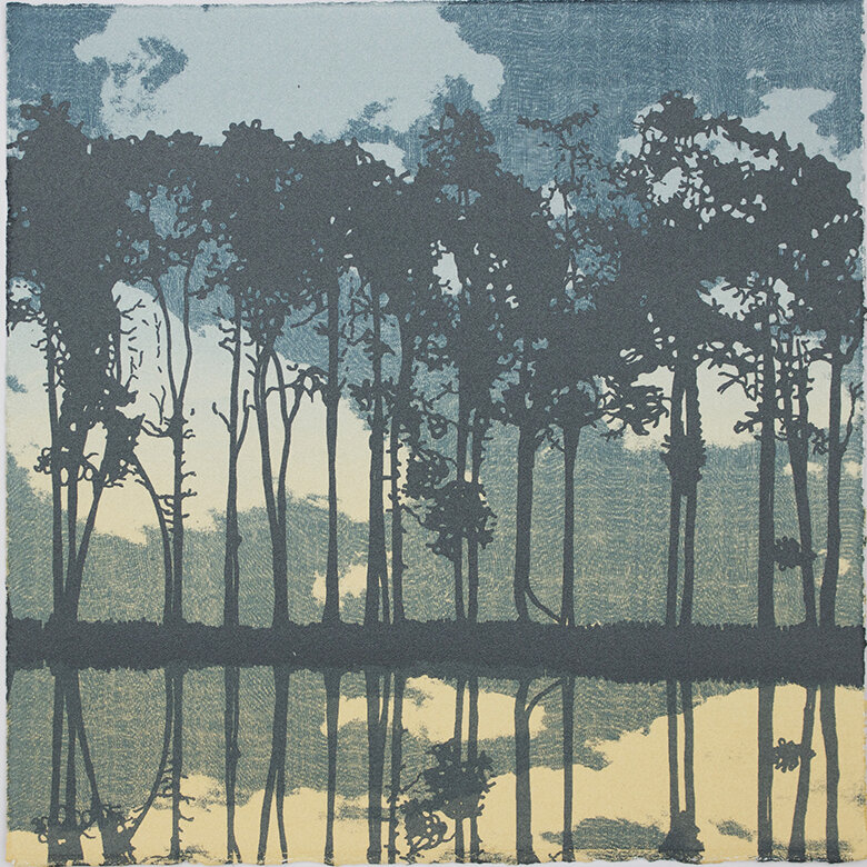 Anna Harley Whispering Trees Limited Edition Screen Print