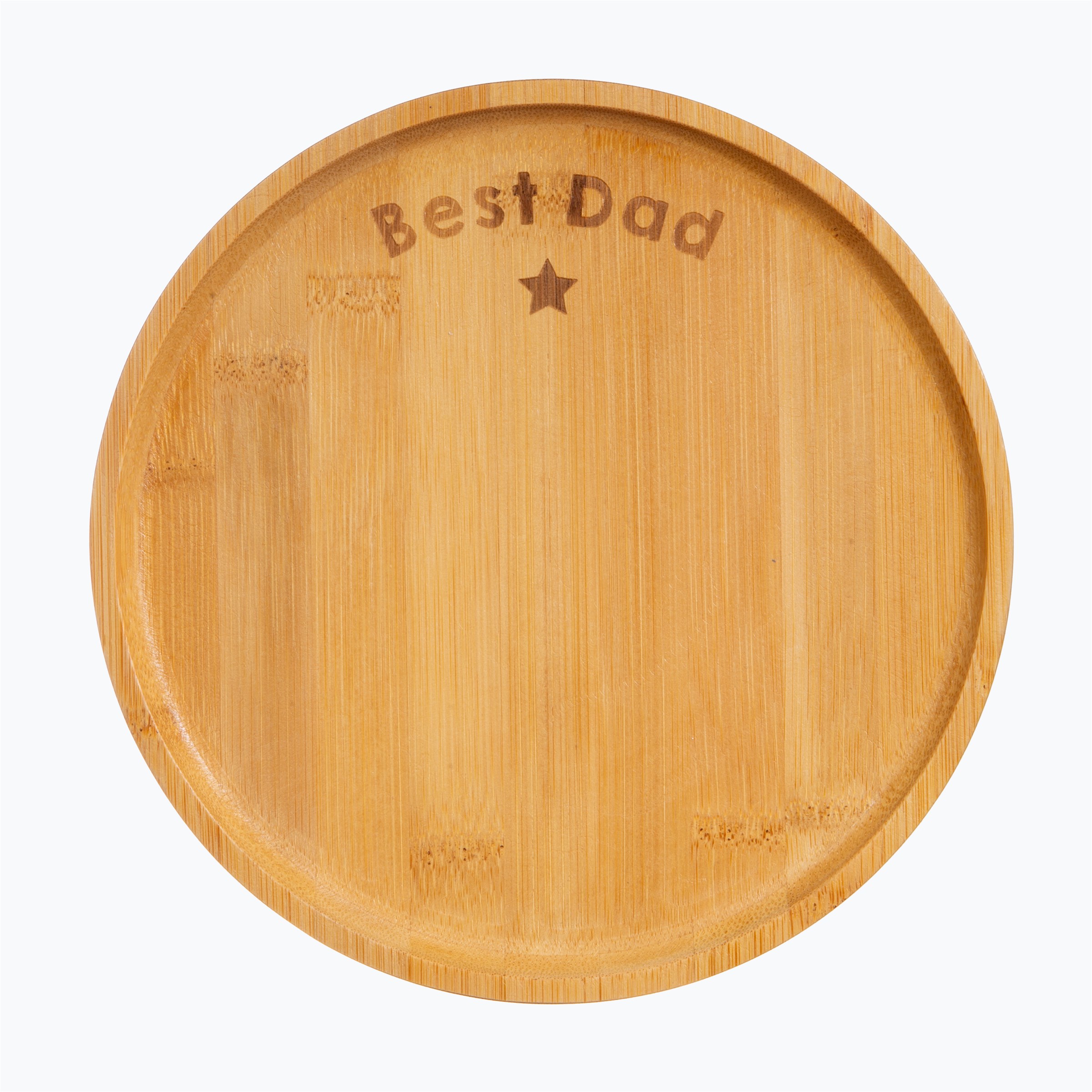 Sass & Belle  Best Dad Bamboo Plate
