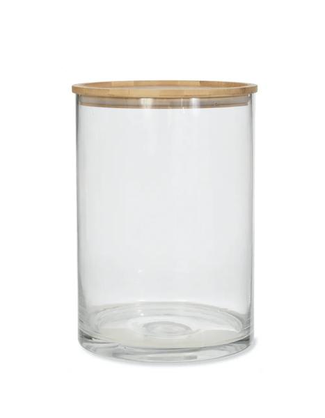 Garden Trading Glass Storage Jar With Bamboo Lid Xxl 5 L