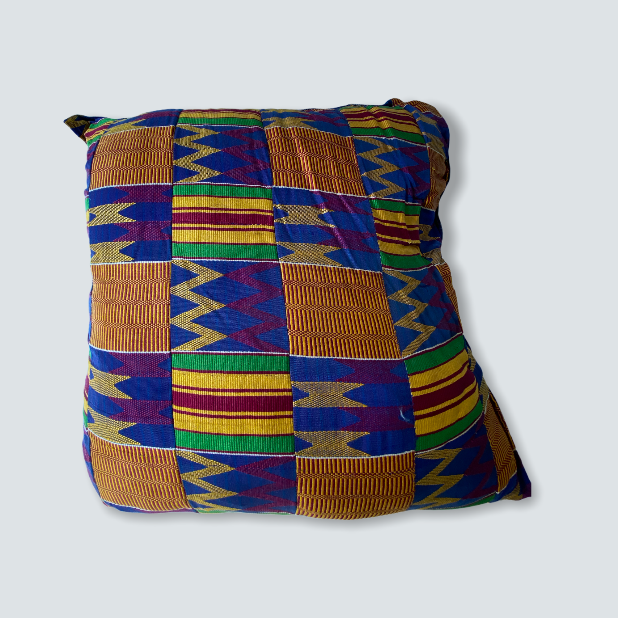 botanicalboysuk Kente Cloth Cushion Ghana 50 X 50