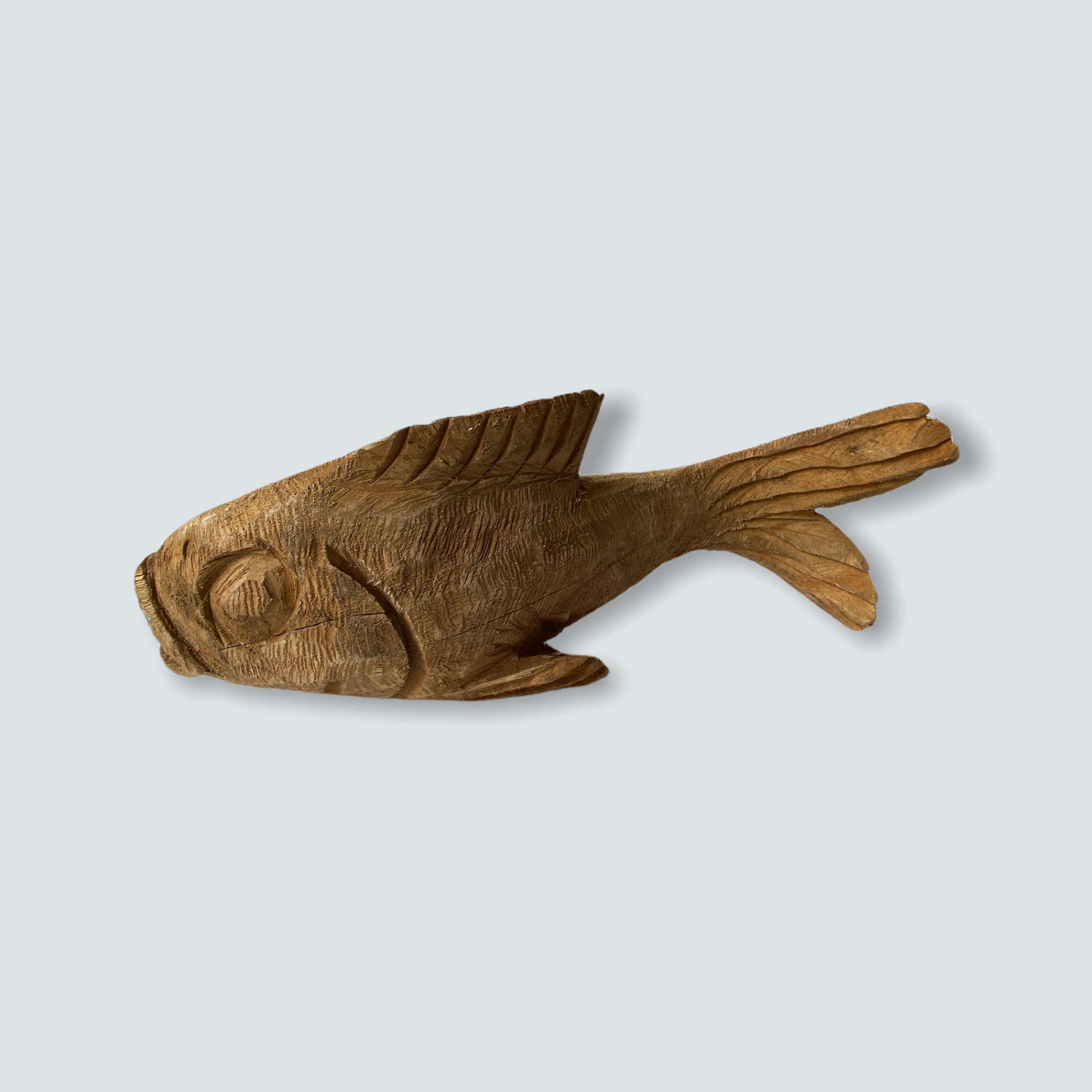 Botanical Boys Mozambique Hand Carved Fish Sculpture XS 02