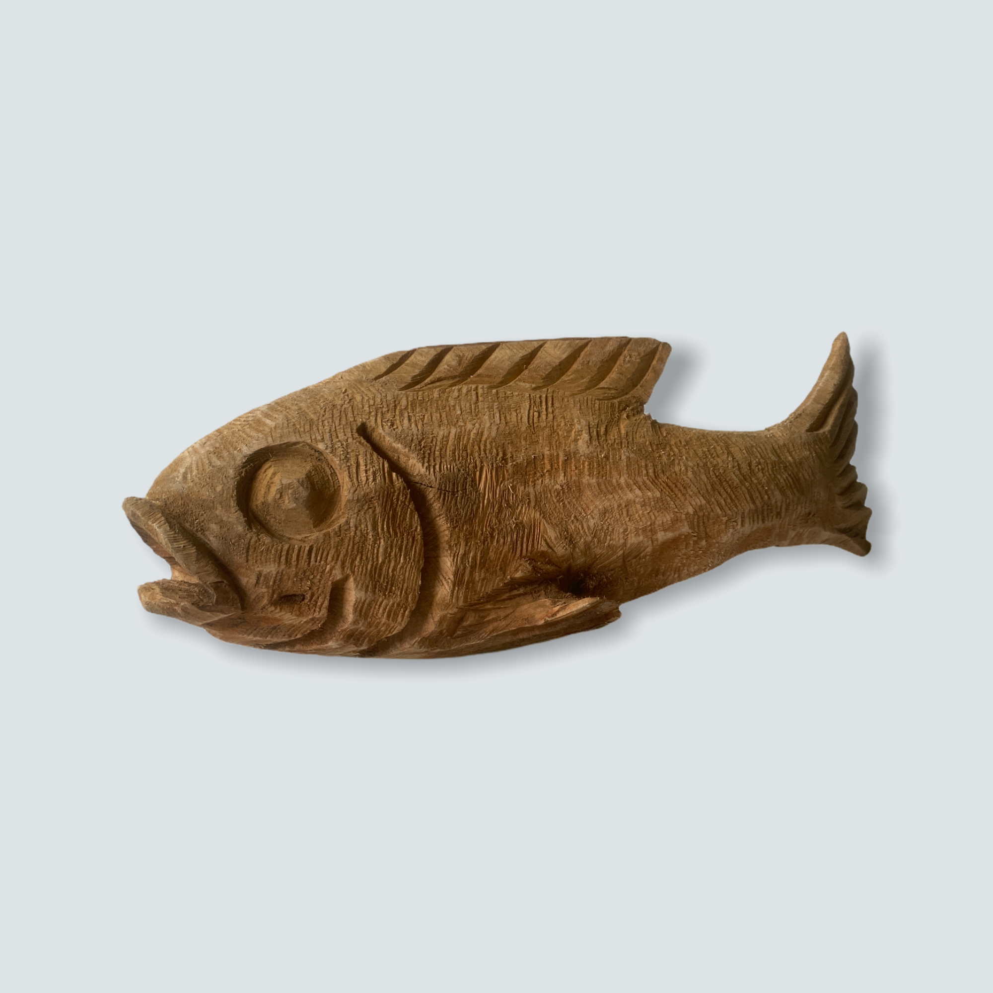 Botanical Boys Mozambique Hand Carved Fish Sculpture XS 01