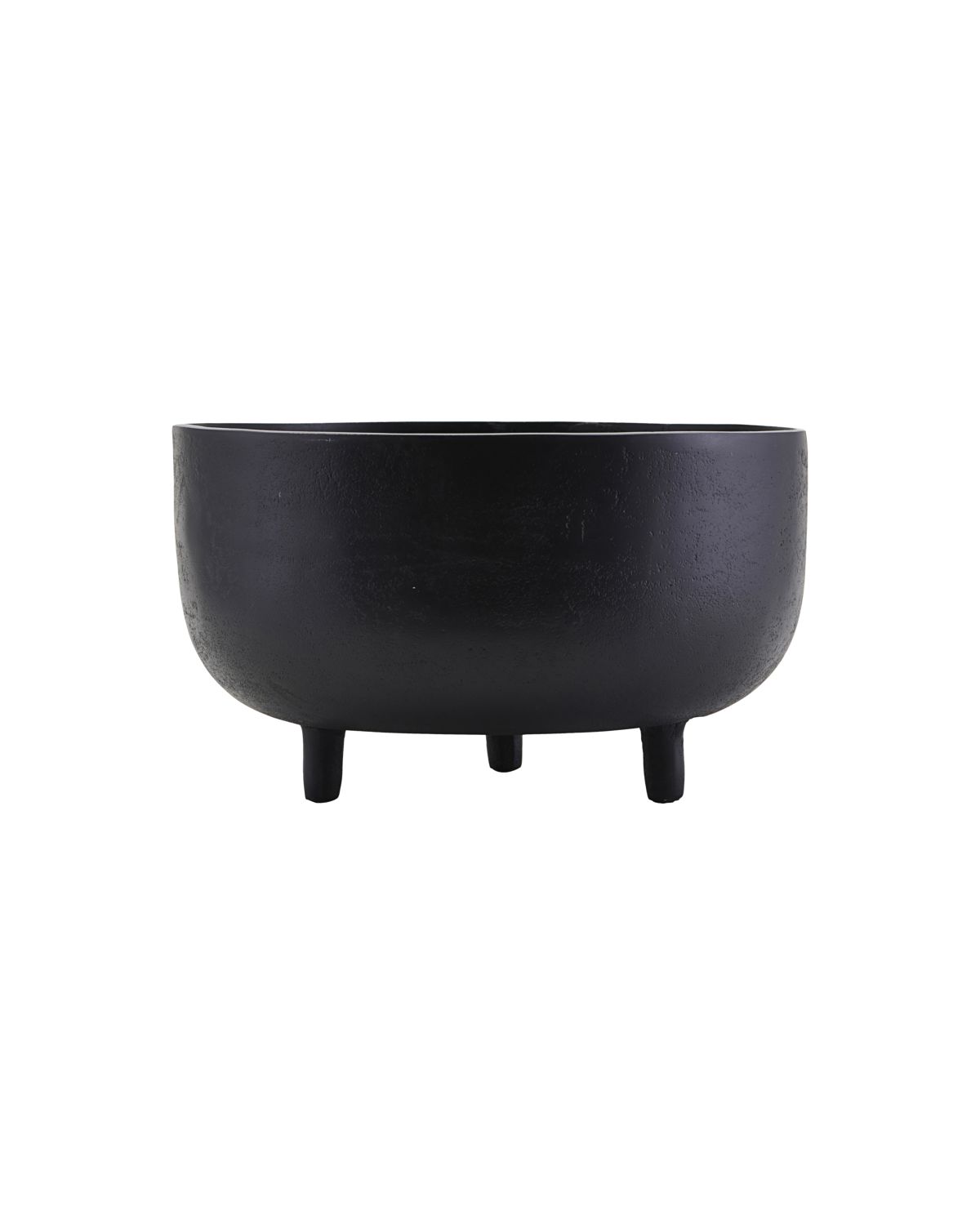 House Doctor Aluminium Bowl in Black Colour with Feet