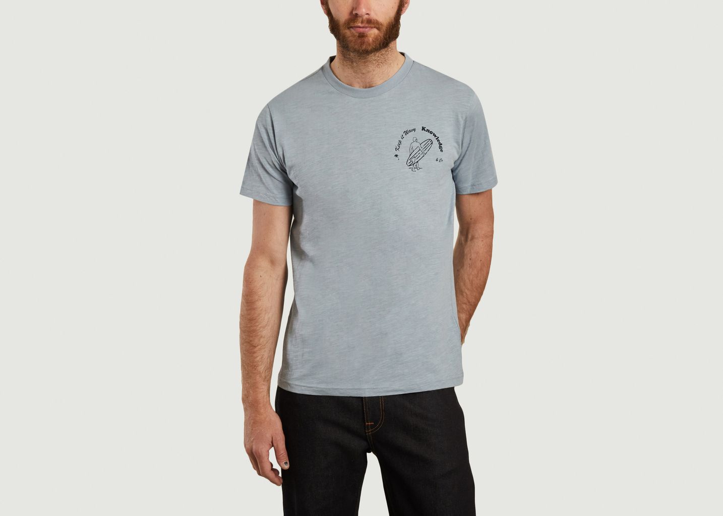 Knowledge Cotton Apparel  Alder T Shirt