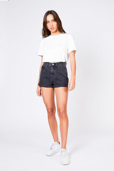 Jenn Denim Shorts Retro Black