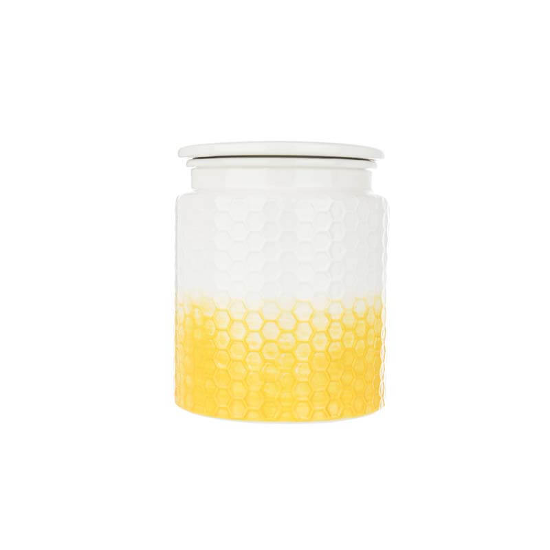 Large Yellow Storage Canister