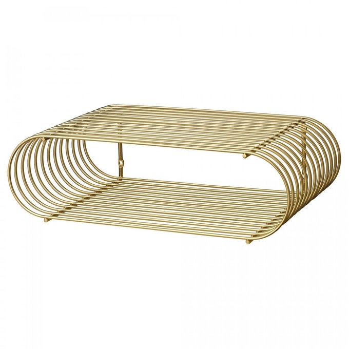 AYTM Brass Curva Shelf