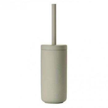 Zone Denmark Super Soft Stoneware Toilet Brush In Eucalyptus Green H38,7xdiameter 10 Cm