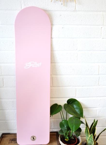 dick pearce Baby Pink Fistral Beach Belly Board