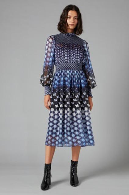 Mia Print Dress