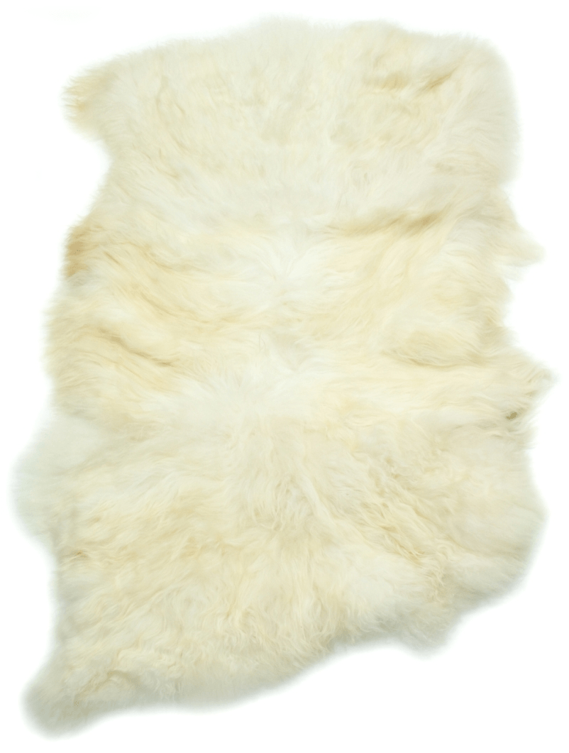 Ivory Silky Triple Sheepskin Rug
