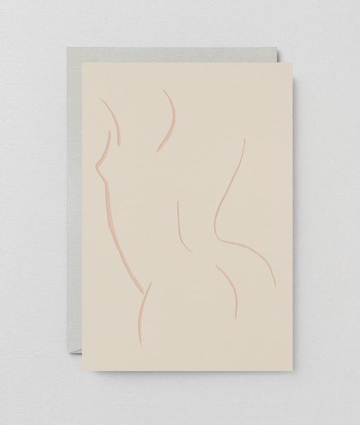 Wrap Nude From Behind Card