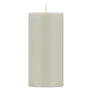 british-colour-standard-15-cm-eco-pillar-candle-gull-grey