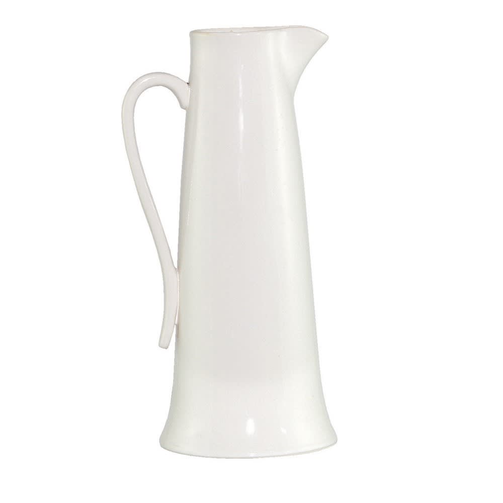 THE BROWNHOUSE INTERIORS Tall Ivory Porcelain Jug