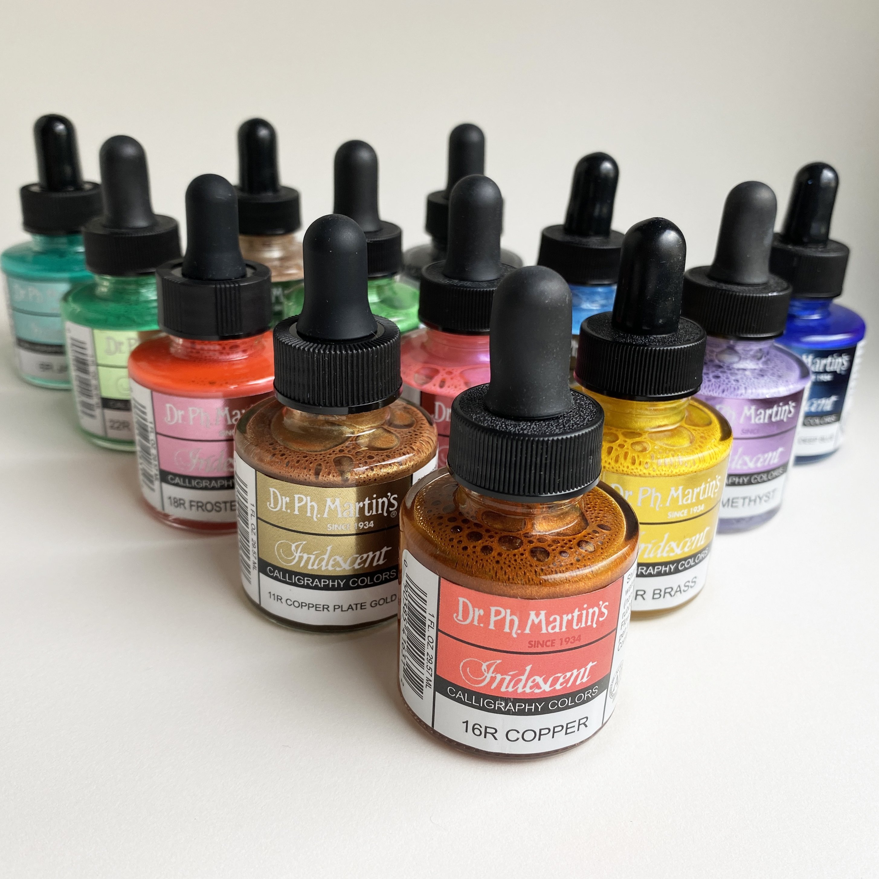 Meticulous Ink Dr Ph Martins Iridescent Calligraphy Ink