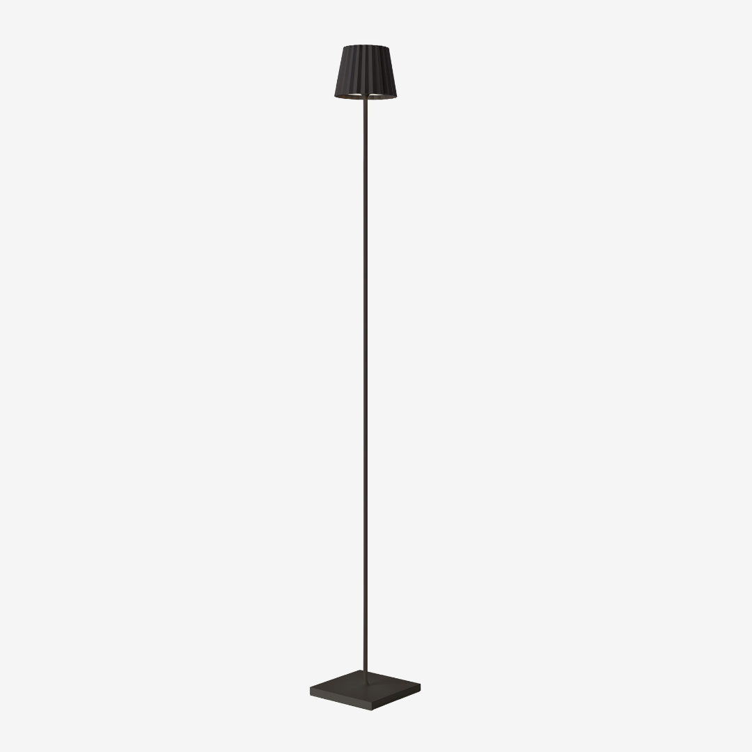 Cordless Splashproof LED Garden Table Lamp Troll Black