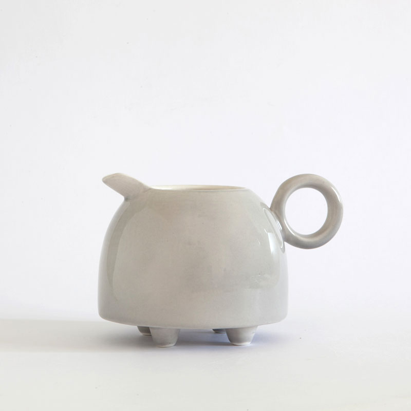 Ceramic Lecherabot Milk Jug