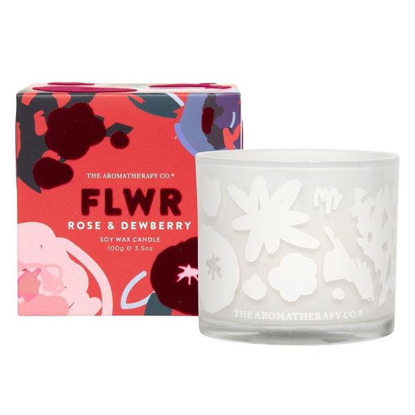Aromatherapy Co. NZ Rose And Dewberry Candle