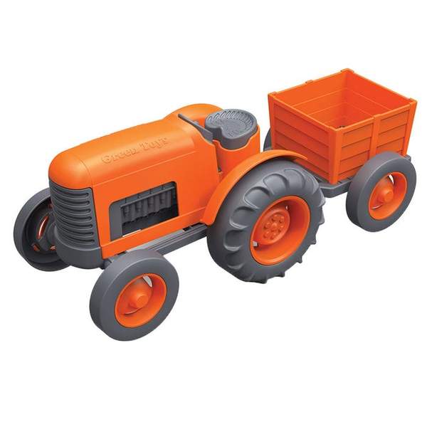 Green Toys  Tractor Orange