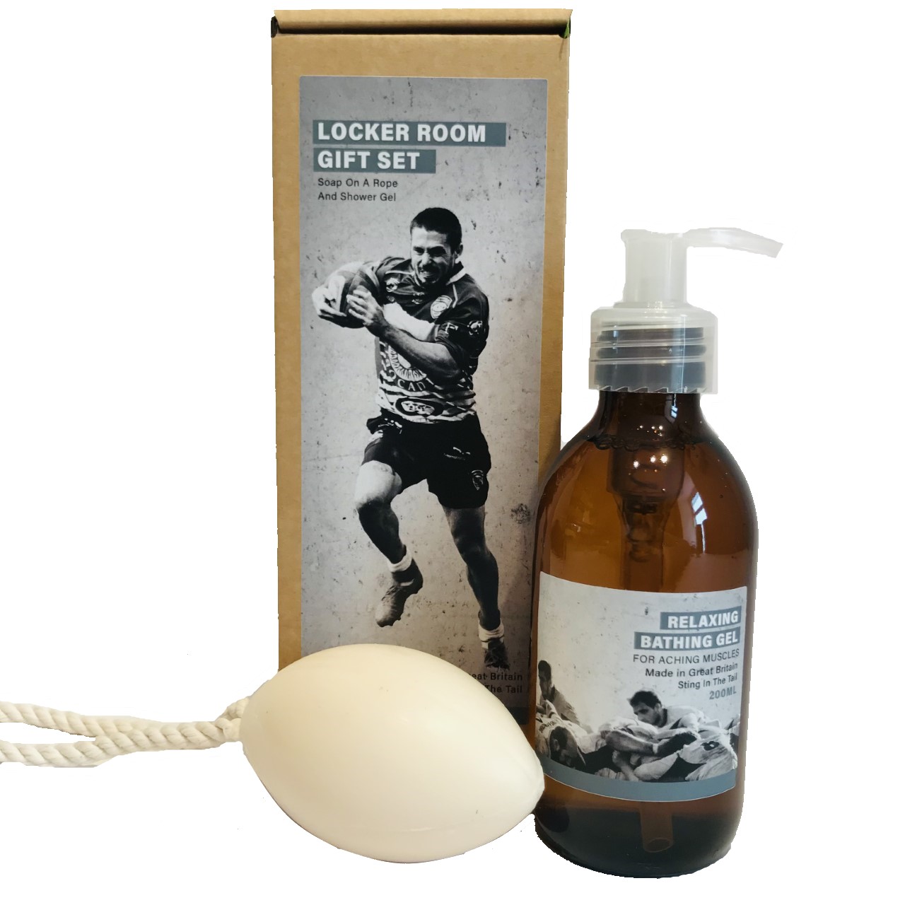 Rugby Player's Shower Gift Set