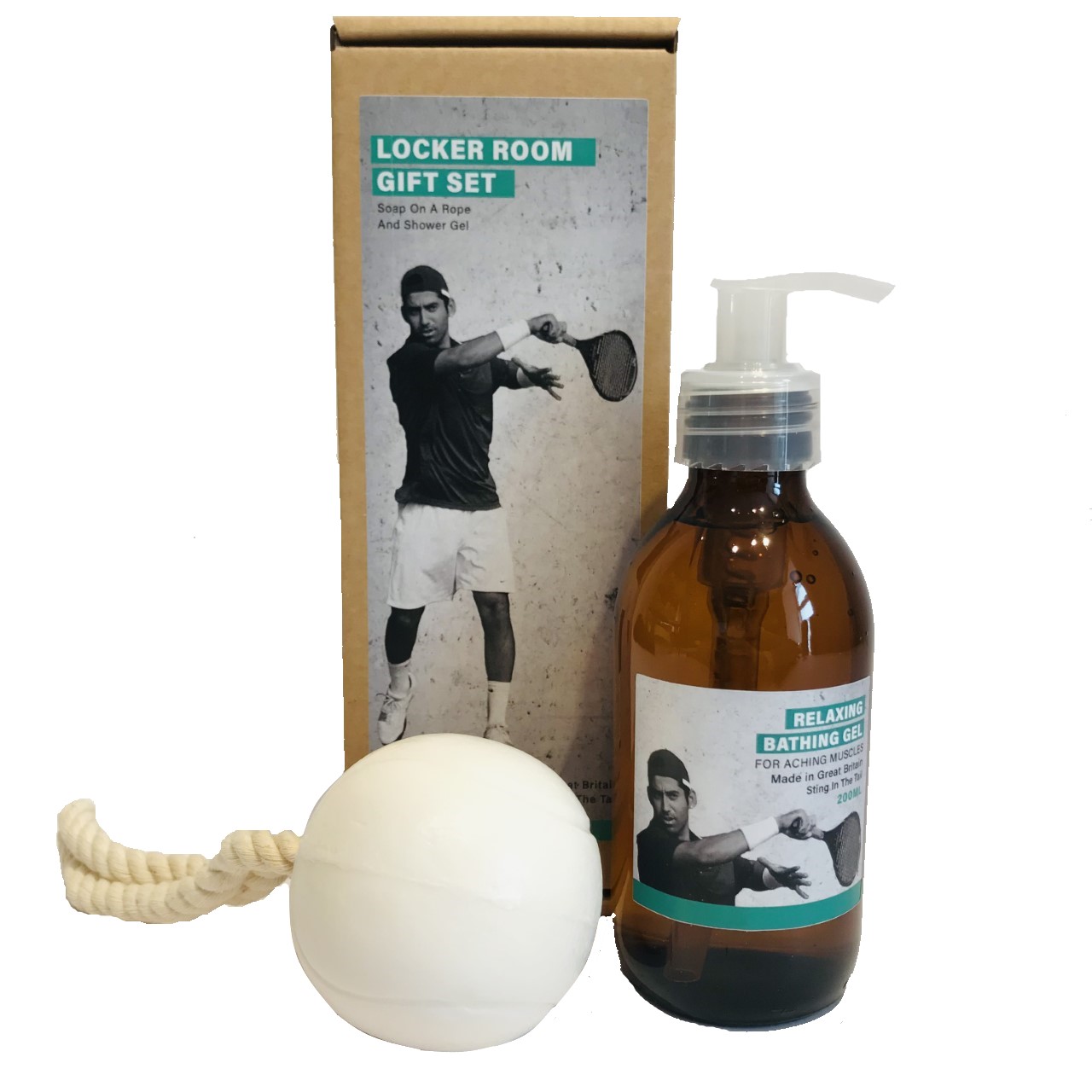 Tennis Player's Shower Gift Set