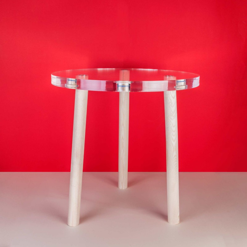 Plexiglass Coffee Table Height 47 cm