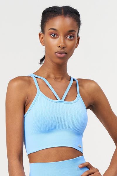 Top Feel Bra Azul Capri