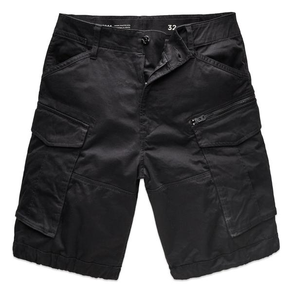 G-Star Raw Rovic Zip Relaxed Cargo Shorts Black