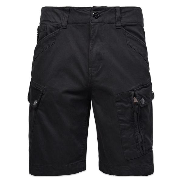 G-Star Raw Roxic Cargo Shorts Dark Black Garment Dyed