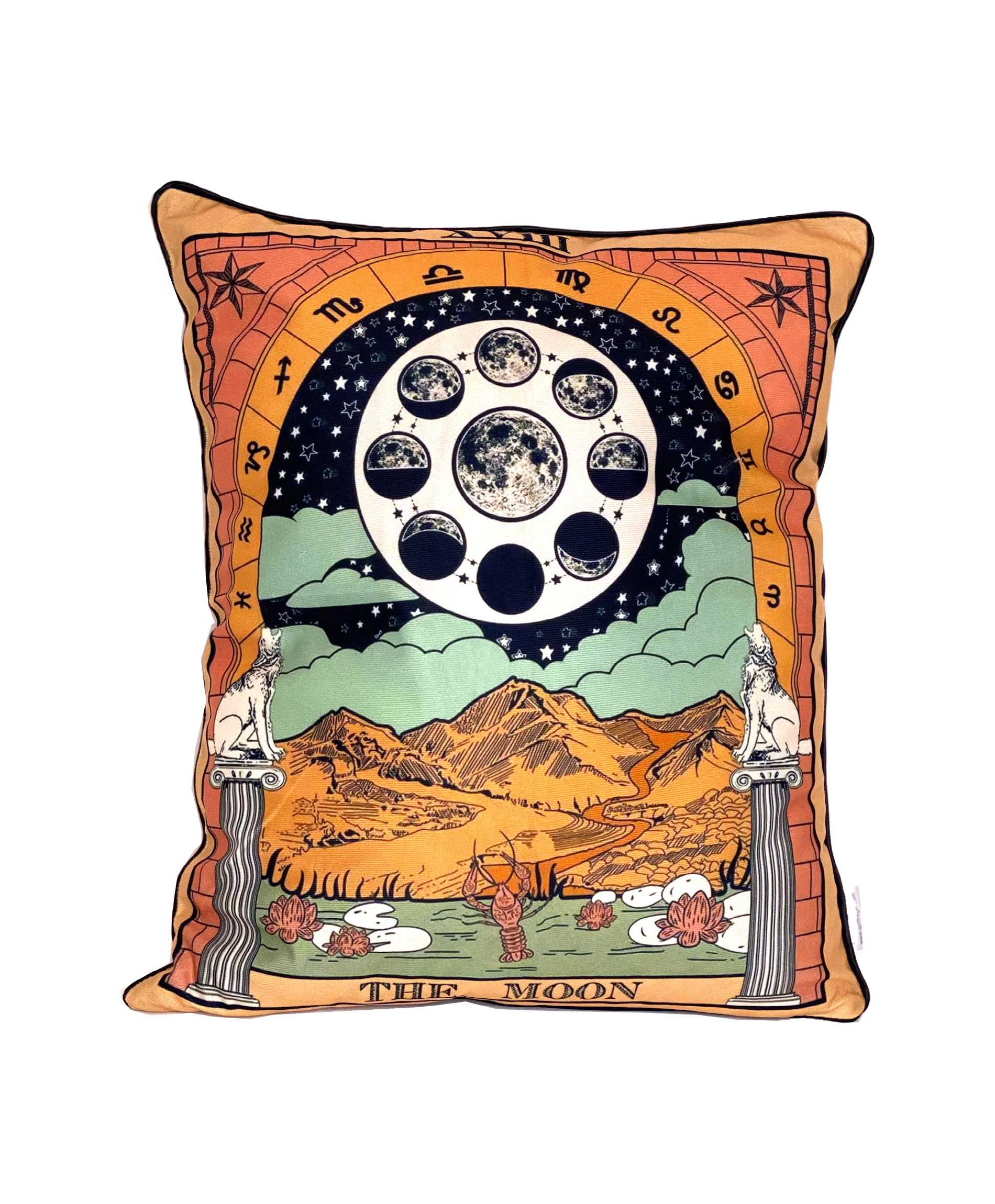 The Moon Tarot Pillow