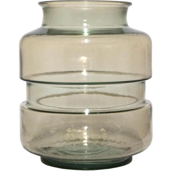 Noel Stylish Glass Vase Smoke