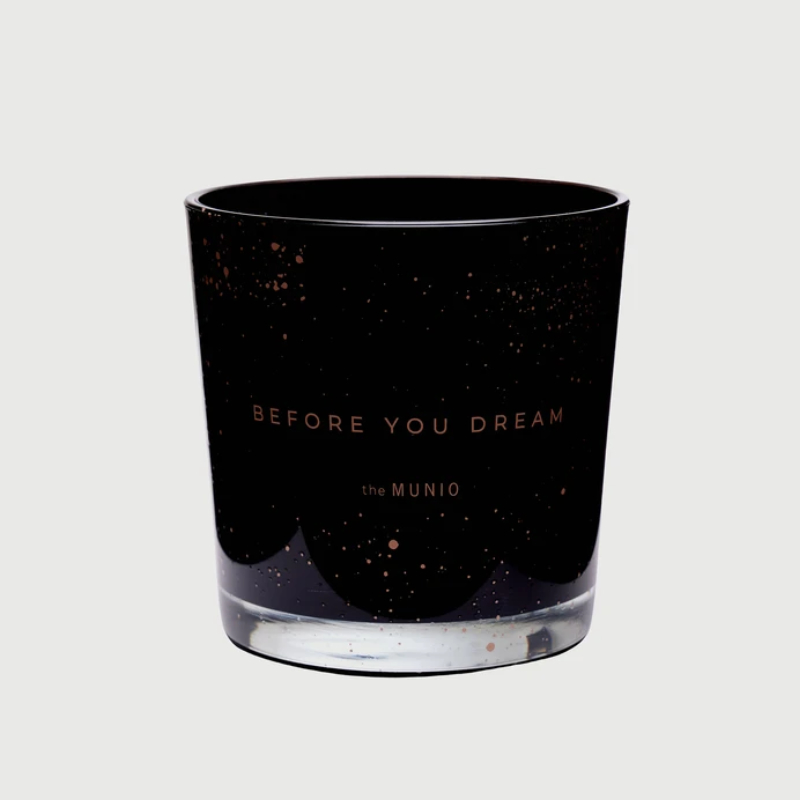 Munio Candela Eco Soy Wax Candle Before You Dream Large 50h