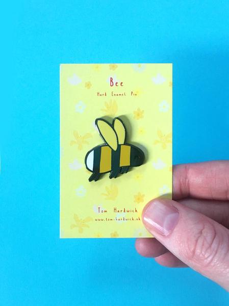 Tom Hardwick Bee Enamel Pin Badge