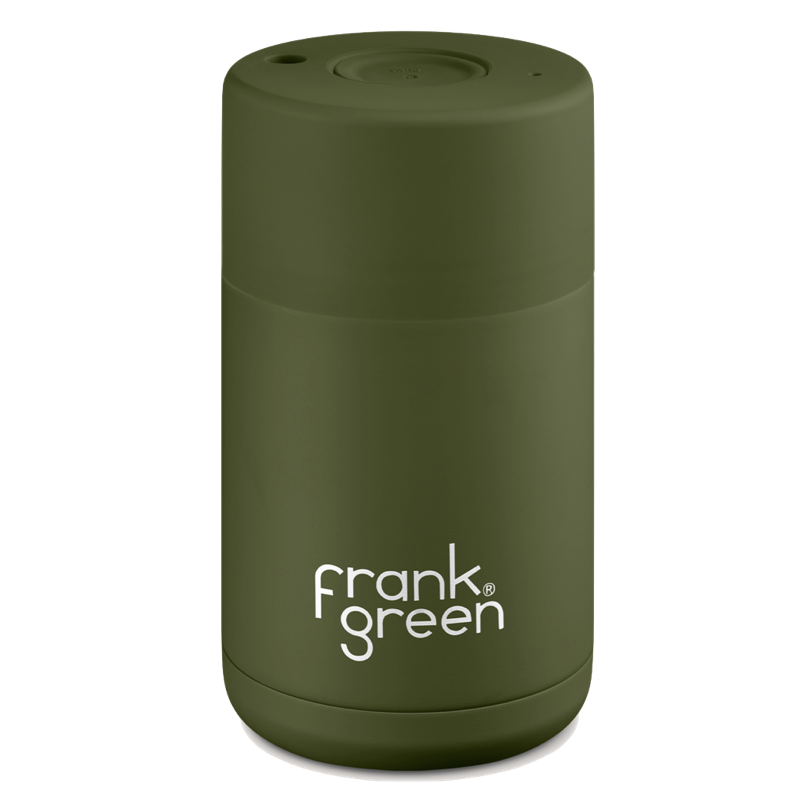 Frank Green Khaki 10oz Ceramic Travel Cup