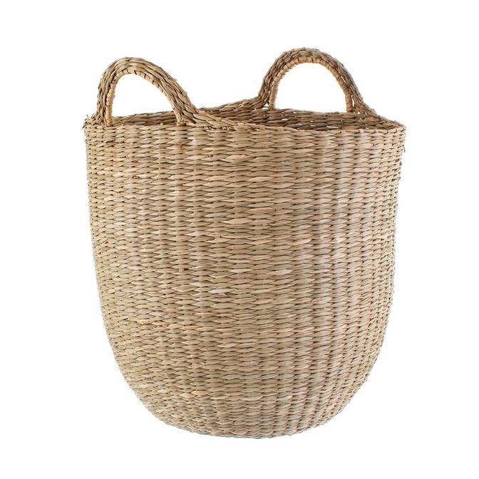 Seagrass Storage Planter Basket