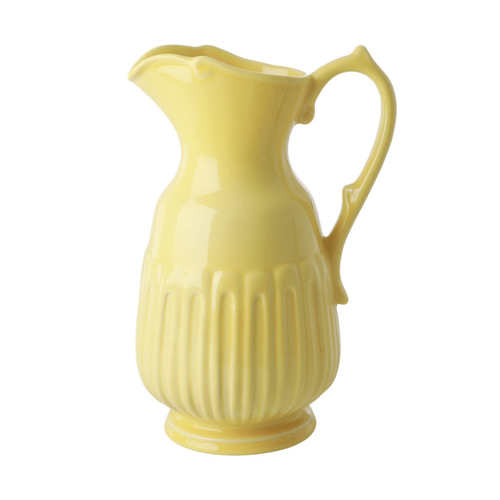 Yellow Ceramic Jug