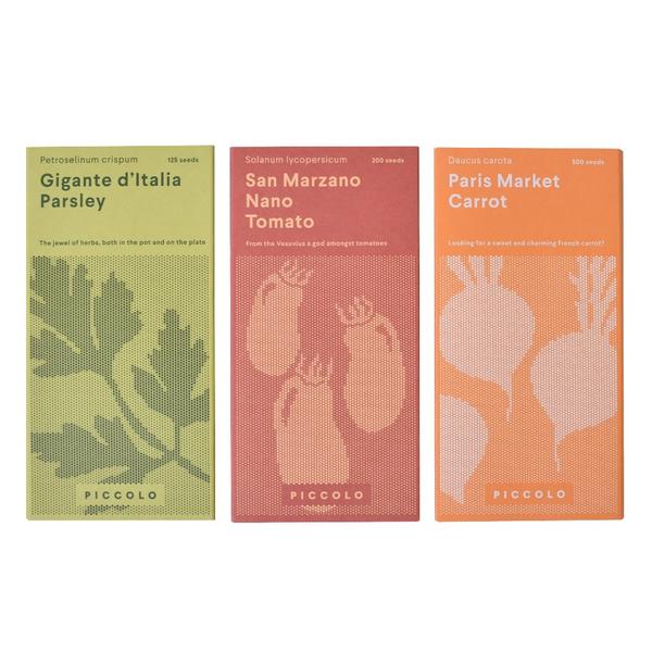 Pack Of 3 Seed Sets Classique Europeen