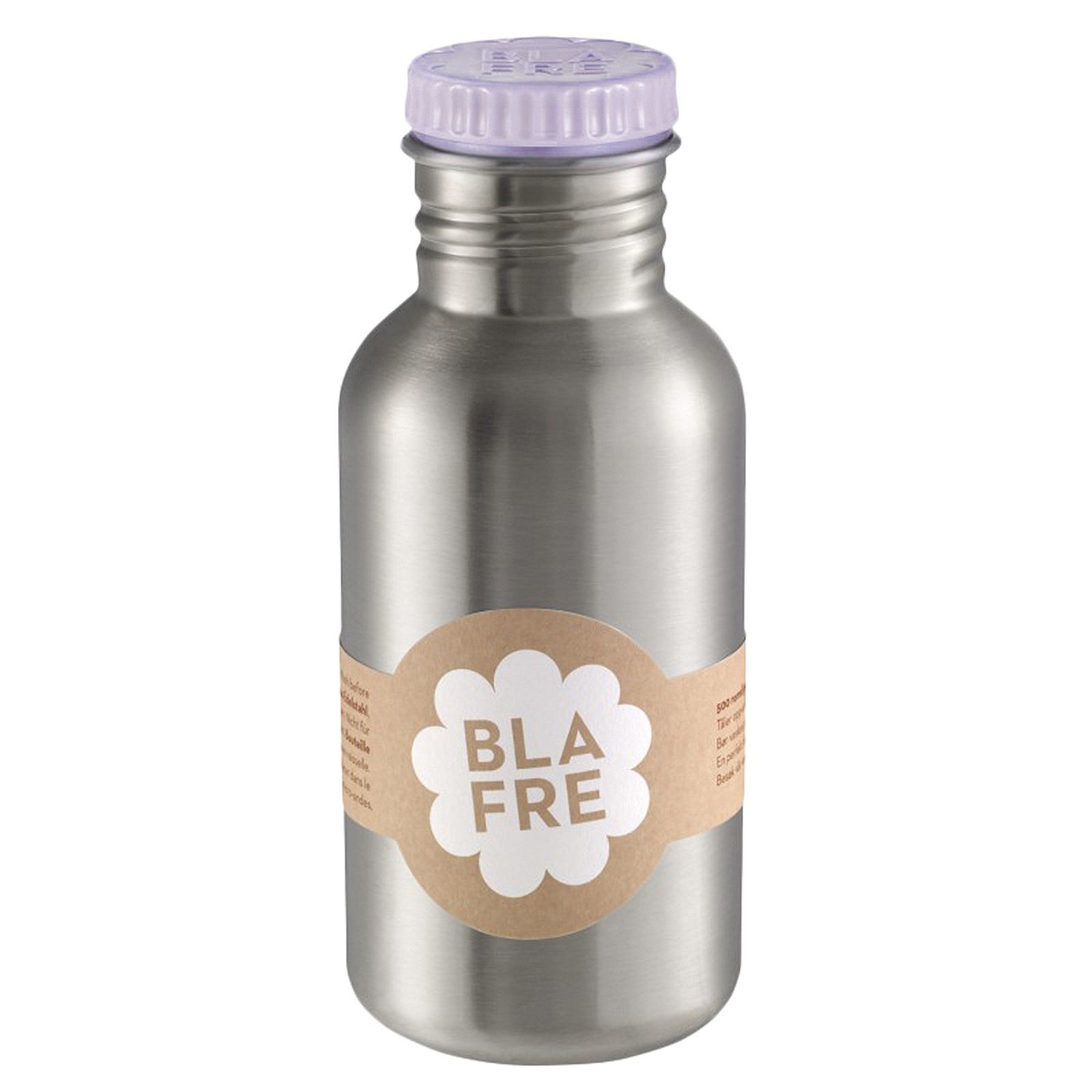 Steel Bottle 500 Ml Light Gray Cap