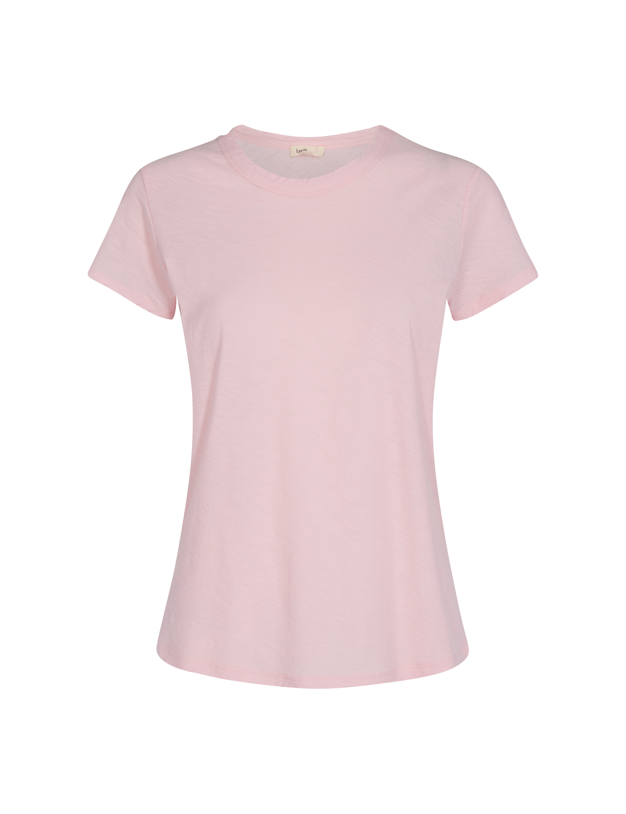Levete Room Any 1 Organic Cotton Tee - Baby Pink 