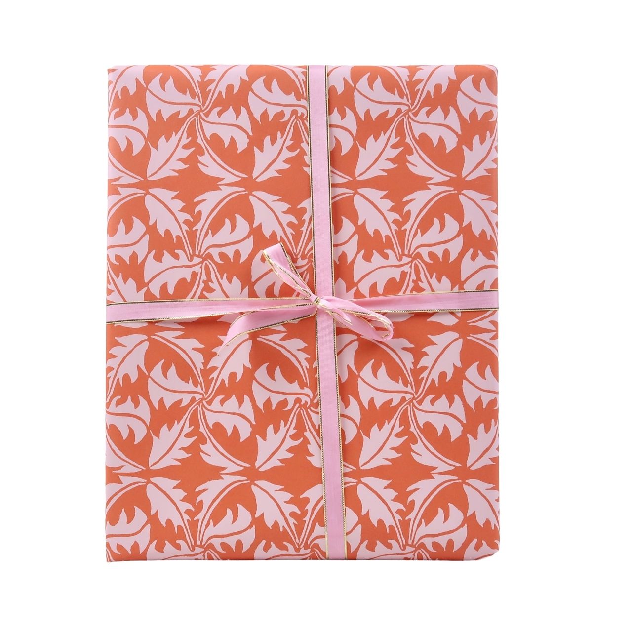 Cambridge Imprint 10 Sheets of Dandelion Rose & Rust Gift Wrap Paper