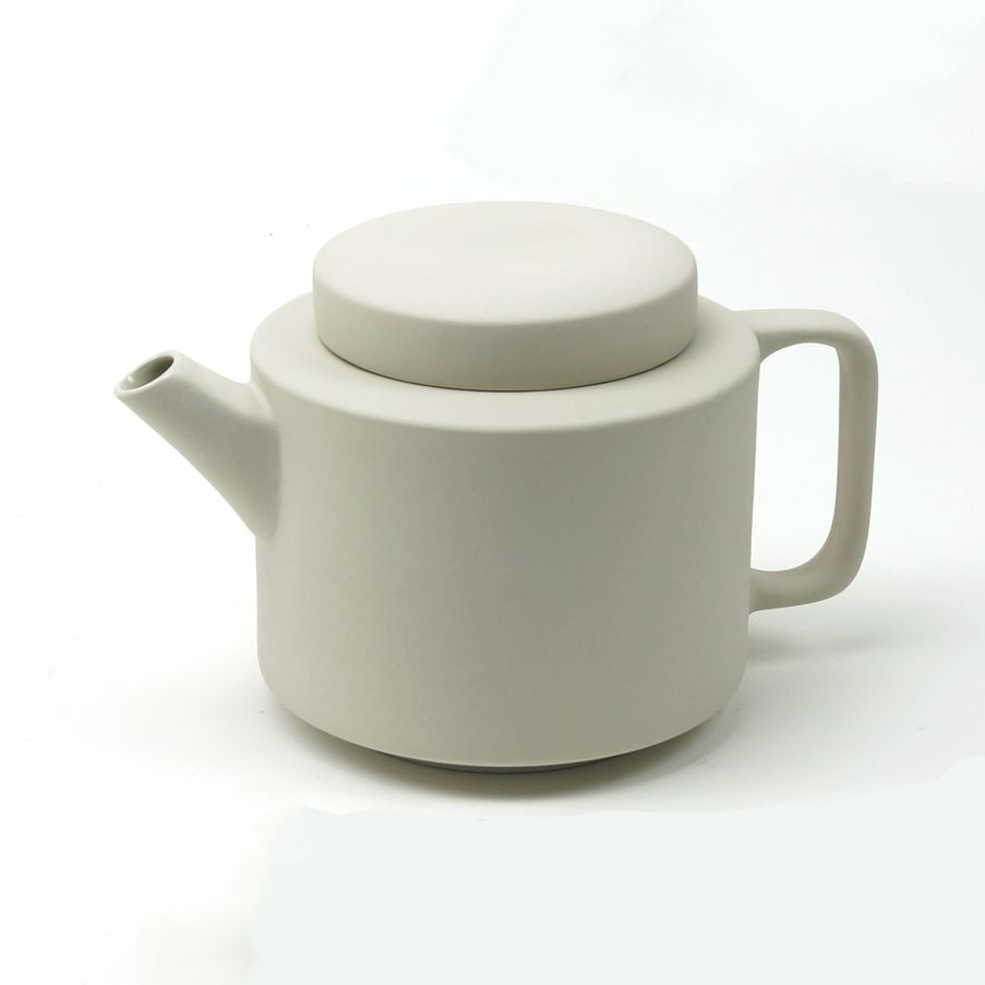 Kinta Matte White Teapot with Lid in Extra Large 1350ml
